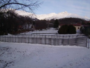 palizzata energetica in inverno